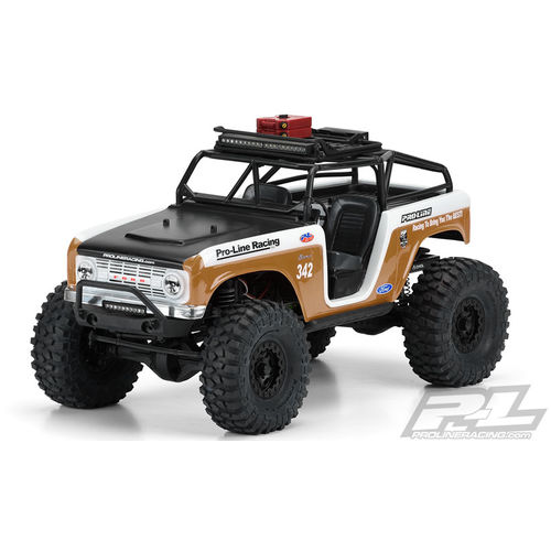 CARROCERIA BRONCO SIN PINTAR SCX10 CON JAULA PROLINE