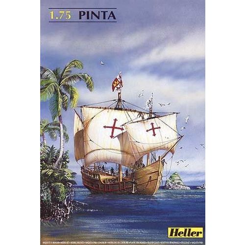 LA PINTA CARABELA DE COLON 1/75 HELLER