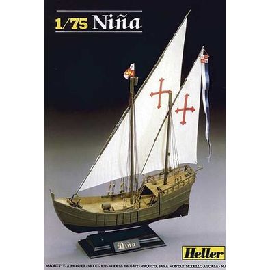 LA NIÑA CARABELA DE COLON 1/75 HELLER
