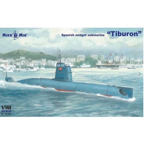 SUBMARINO TIBURON ESPAA 1/144 MIKROMIR