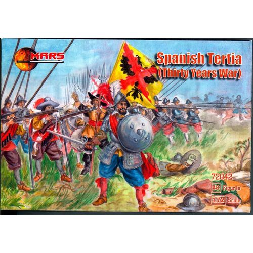 TERCIOS ESPAÑOLES 1/72 GUERRA 30 AÑOS MARS FIGURES