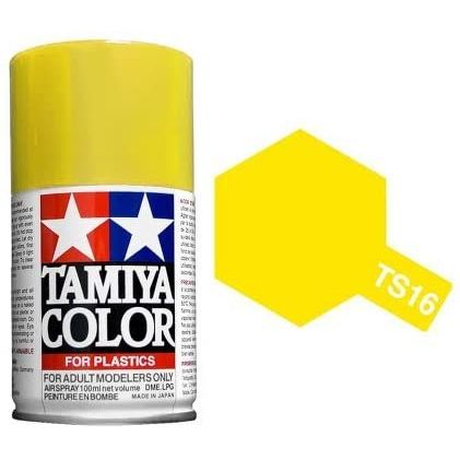 TS16 AMARILLO SPRAY TAMIYA 