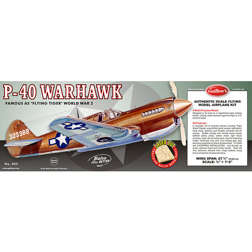 P40 WARHAWK GUILLOWS 710MM