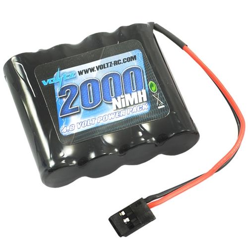 BATERIA NIMH 4,8V 2000MAH PLANA CONECTOR FUTABA