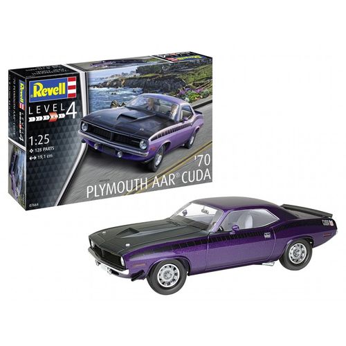 PLYMOUTH CUDA ARR 1970 1/25 REVELL