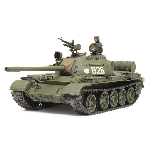 T-55 TANQUE RUSO 1/48 TAMIYA