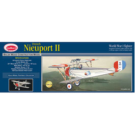 NIEUPORT II SET BALSA A GOMAS GUILLOWS