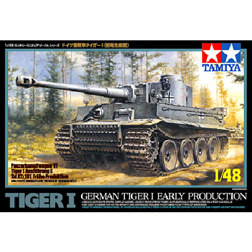 TIGER I AUSF.E 1/48 EARLY TAMIYA