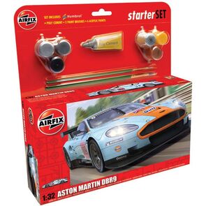 ASTON MARTIN DBR9 GULF 1/32 STARTER SET AIRFIX