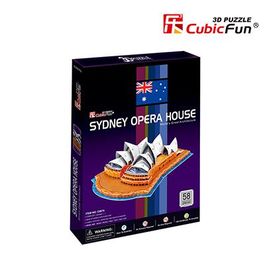 SYDNEY OPERA HOUSE 3D CUBIC FUN