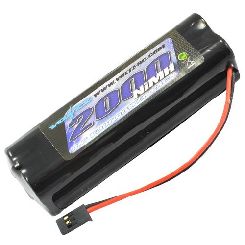 BATERIA NIMH 9.6V 2000MAH RECTANGULAR CONECTOR FUTABA