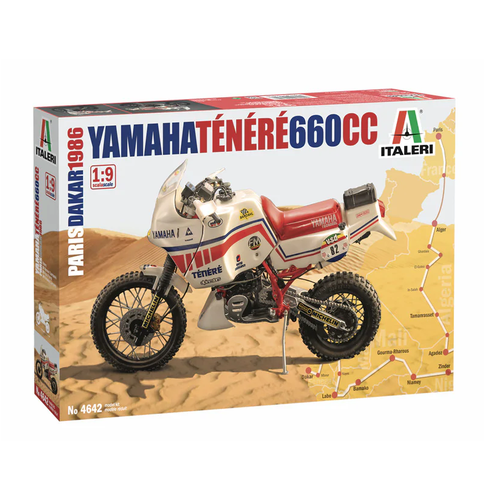 YAMAHA Tnr 660cc Paris Dakar 1986 1/9