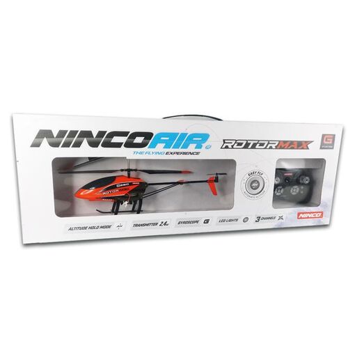 HELICOPTERO ROTORMAX 30CM ALTIMETRO NINCO