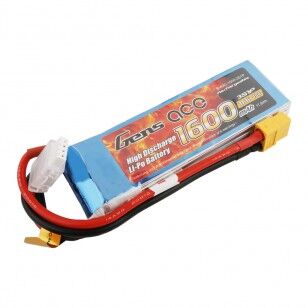 LIPO 1600mAh 11,1V 40C XT60 3S GENSACE