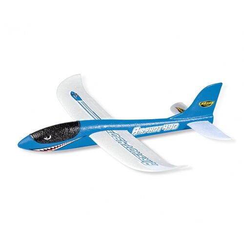 PLANEADOR LANZADO A MANO GLIDER AIRSHOT 490 AZUL CARSON