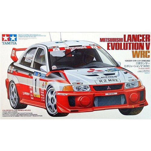 MITSUBISHI LANCER EVO V WRC 1/24 TAMIYA