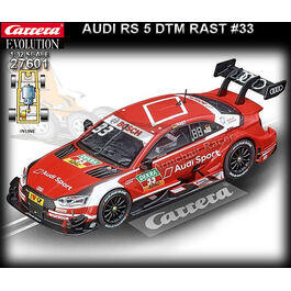 AUDI RS5 DTM R.RAST Nº33 1/32 CARRERA EVOLUTION