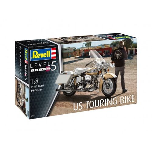 US TOURING BIKE  1/8 REVELL