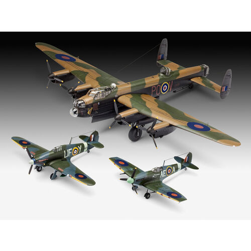 SET 100 AÑOS RAF ICONOS AVIACION BRITANICA 1/72 STARTER SET REVELL