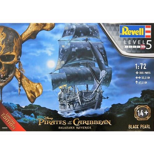 LA PERLA NEGRA ED. LIMITADA PIRATAS DEL CARIBE 1/72 REVELL