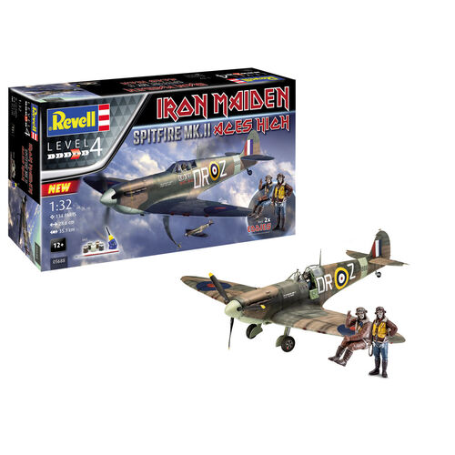 SPITFIRE MK. II ACES HIGH IRON MAIDEN 1/32 REVELL
