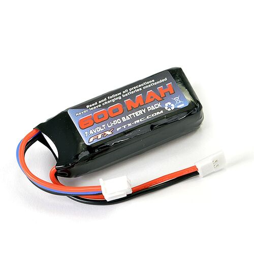 LIPO 600MAH 7.4V 2S FTX OUTBACK MINI 2.0 BATERIA