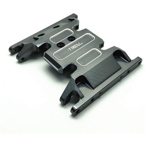 Treal Aluminum 7075 Center Skid Transmission Plate for SCX10 II