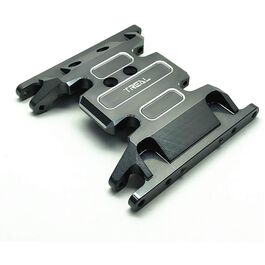 Treal Aluminum 7075 Center Skid Transmission Plate for SCX10 II Crawler AXIAL GRIS