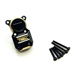 Treal Axial SCX24 90081 Brass Diff Cover 8.7g NEGRO