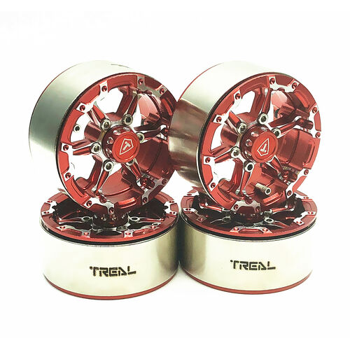 Treal 1.9 LLANTAS Beadlock ROJAS