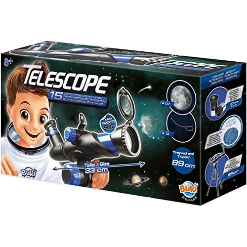 TELESCOPIO BUKI LENTE 76MM 50 ACTIVIDADES