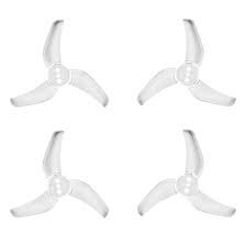 AZURE 2.5x4" CLEAR 8UDS HELICE TRIPALA DRON CARRERAS