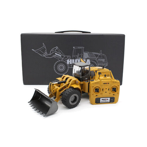 BULLDOZER EXCAVADORA 1/14 METAL 10CH V2 HUINA