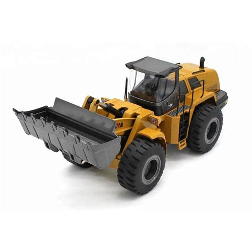 BULLDOZER EXCAVADORA 1/14 METAL 10CH V2 HUINA