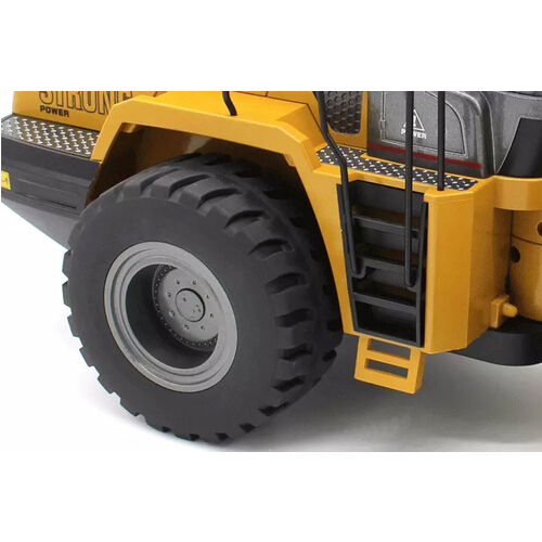 BULLDOZER EXCAVADORA 1/14 METAL 10CH V2 HUINA