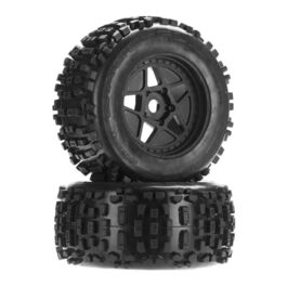 RUEDA DBOOTS BACKFLIP MT 6S 2.8" 2UDS ARRMA CON LLANTA NEGRA