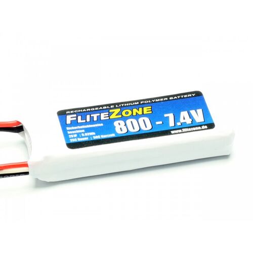 LIPO 800MAH 7.4V 25C 2S FLITEZONE