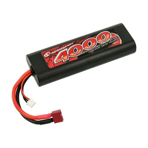 LIPO 4000mAh 2S 45C T-DEAN ROBITRONIC CAJA DURA