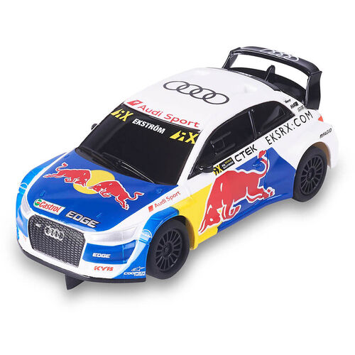 AUDI S1 WRX RED BULL 1/43 SCALEXTRIC COMPACT