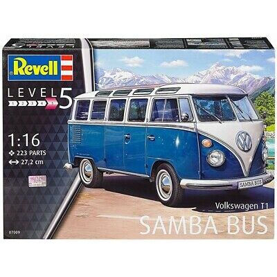 VOLKSWAGEN T1 SAMBA BUS 1/16 REVELL 07009