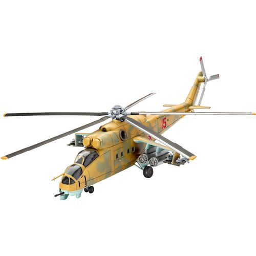 MIL MI-24D HIND 1/100 STARTER SET REVELL TOPGUN