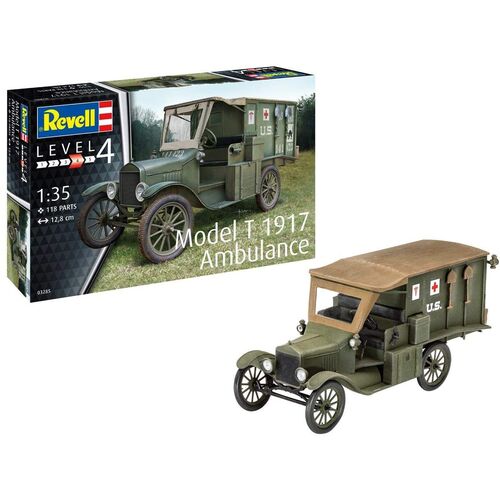 AMBULANCIA 1917 MODEL T 1/35 REVELL