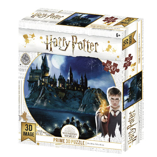 PUZZLE LENTICULAR HOGWARTS HARRY POTTER 500 PIEZAS