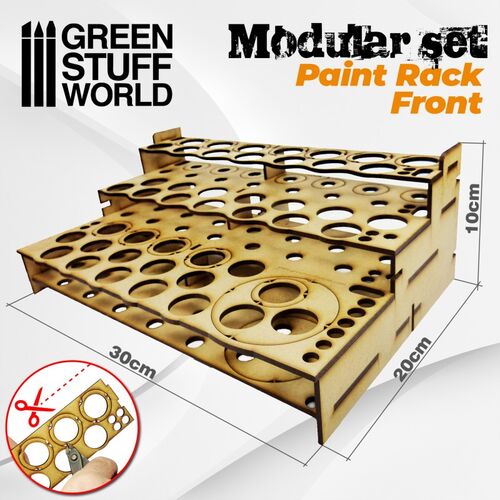 ORGANIZADOR FRONTAL PINTURAS MDF MODULAR GREENSTUFFWORLD