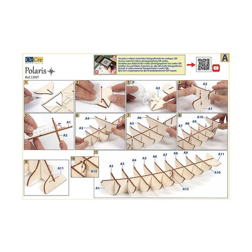 POLARIS 1/50 SET BARCO MADERA OCCRE