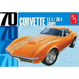 CHEVY CORVETTE COUPE 70 1/25 AMT