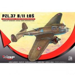 BOMBARDERO PZL.37 BII 1/48 MIRAGE