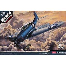 USN SBD-2 MIDWAY 1/48 ACADEMY