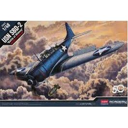 USN SBD-2 MIDWAY 1/48 ACADEMY