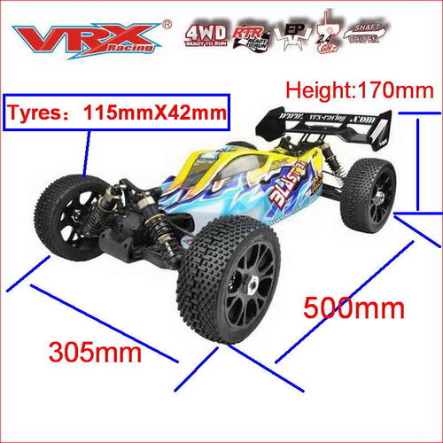 BUGGY BLAST 3X BRUSHLESS 1/8 VRX RACING